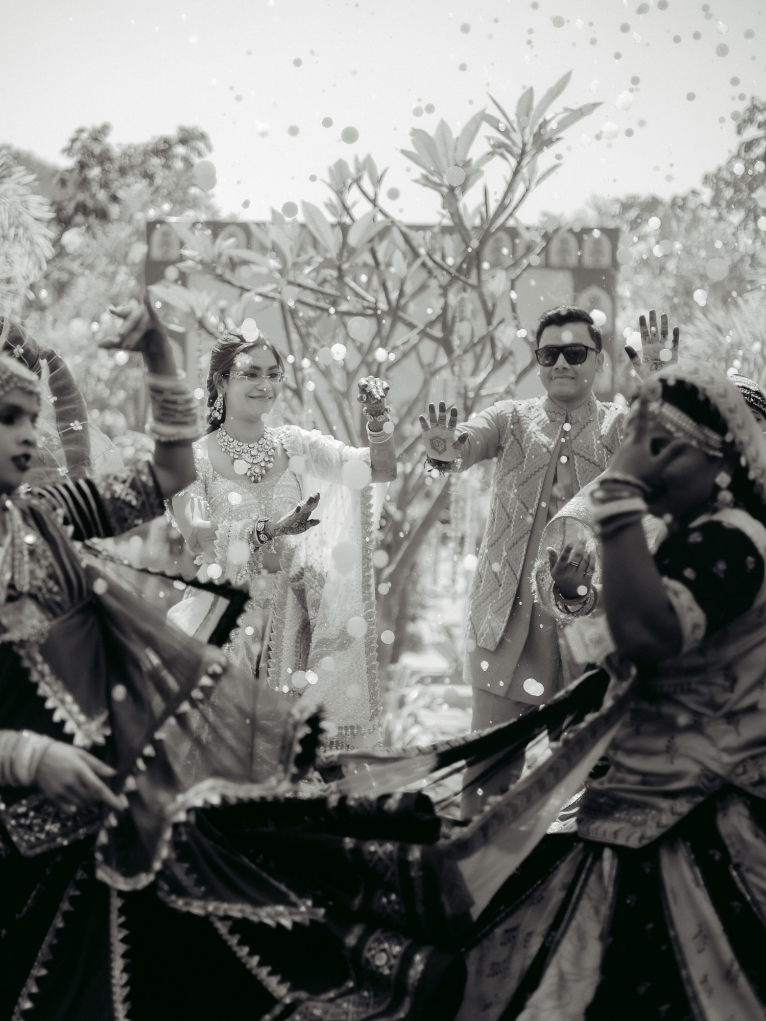 Sangeet celebration at an Indian wedding in Mumbai